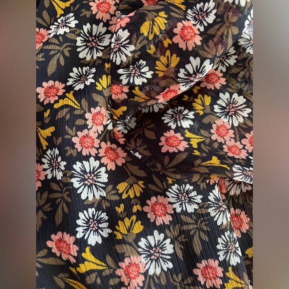 Loft Floral Dress Size 4 - Picture 4 of 8